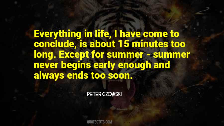 Life Never Ends Quotes #898941