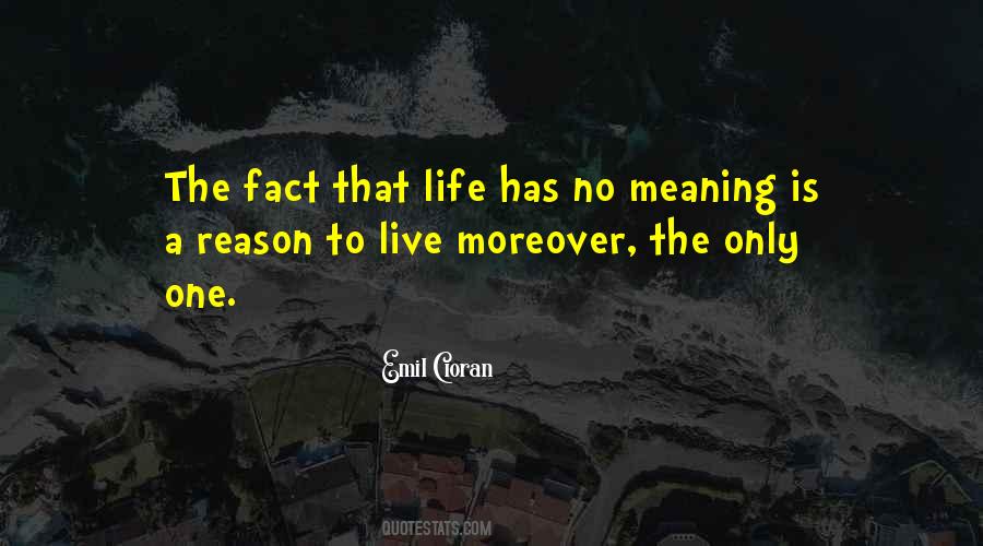 Life No Meaning Quotes #576224