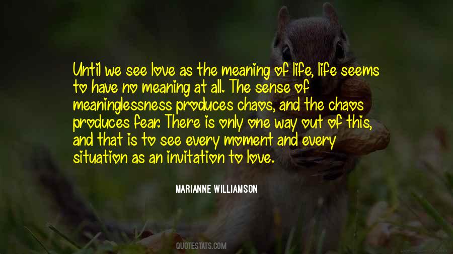 Life No Meaning Quotes #98896