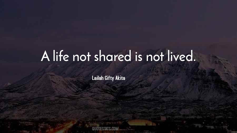 Life Not Lived Quotes #352150