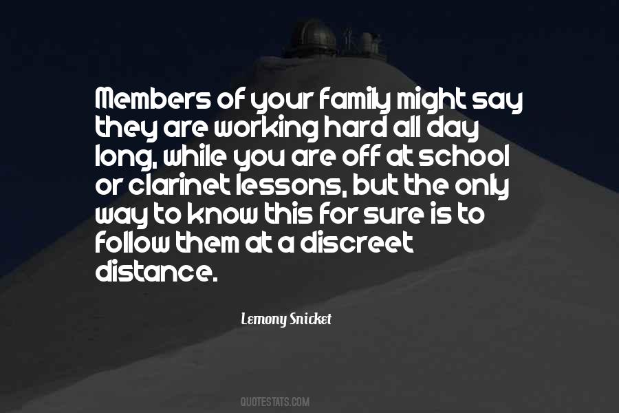 Quotes About Distance Family #544491
