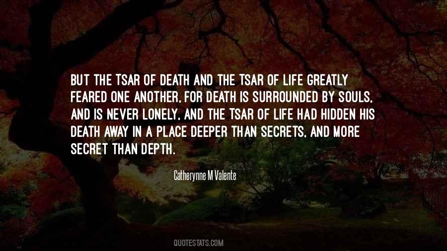 Life Of Death Quotes #24366