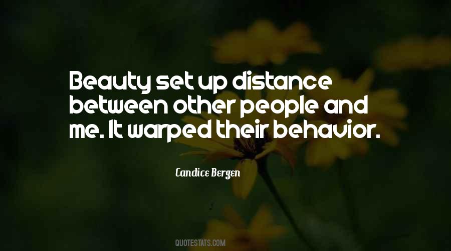 Quotes About Distance Between People #831928