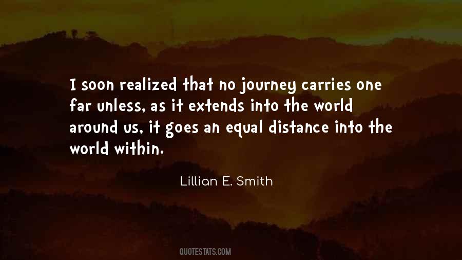 Quotes About Distance And Travel #1242872