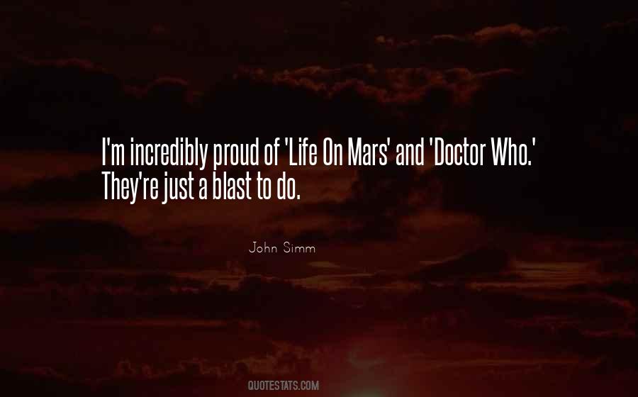 Life On Mars Quotes #1861670