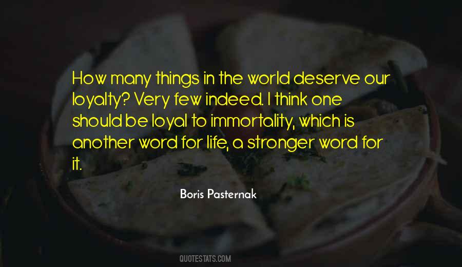 Life One Word Quotes #404814