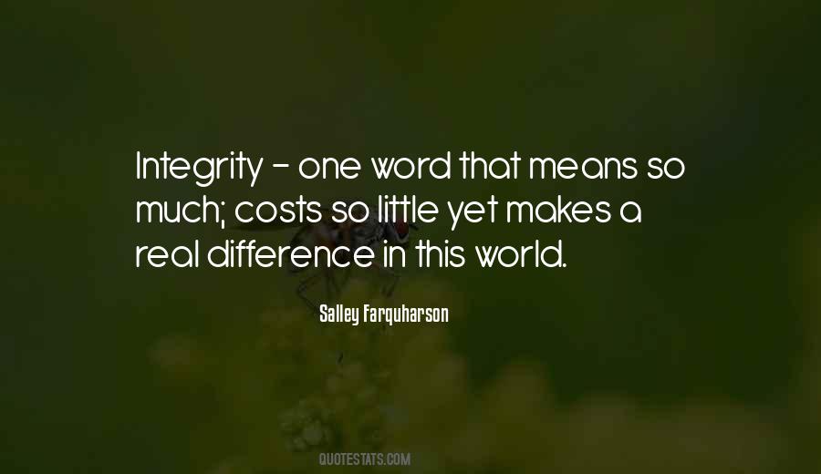 Life One Word Quotes #463483