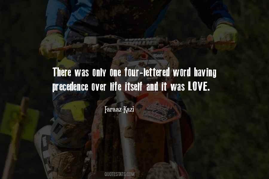 Life One Word Quotes #68783