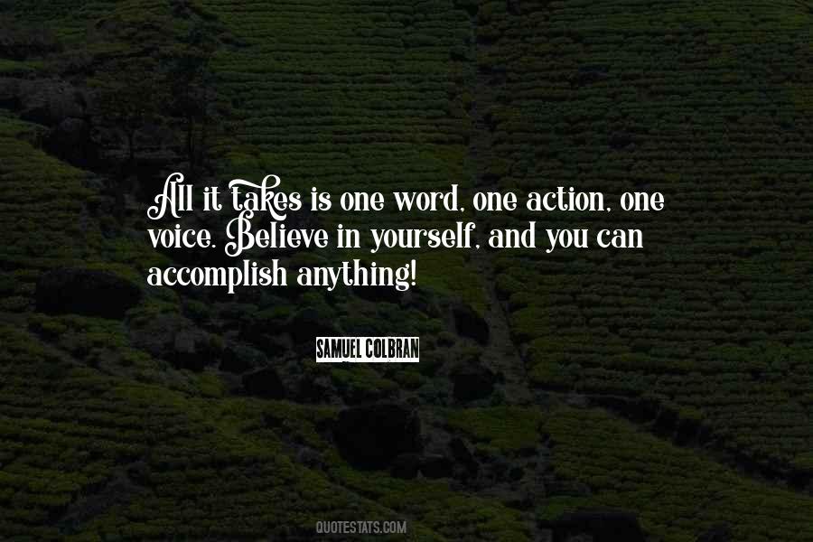 Life One Word Quotes #974487