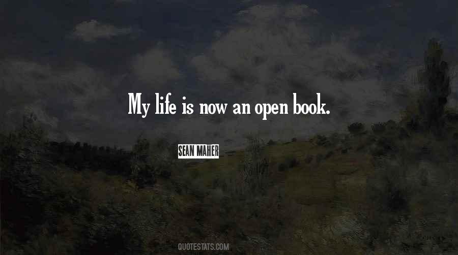 Life Open Book Quotes #1681623