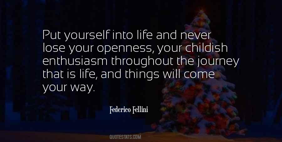 Life Openness Quotes #1808272