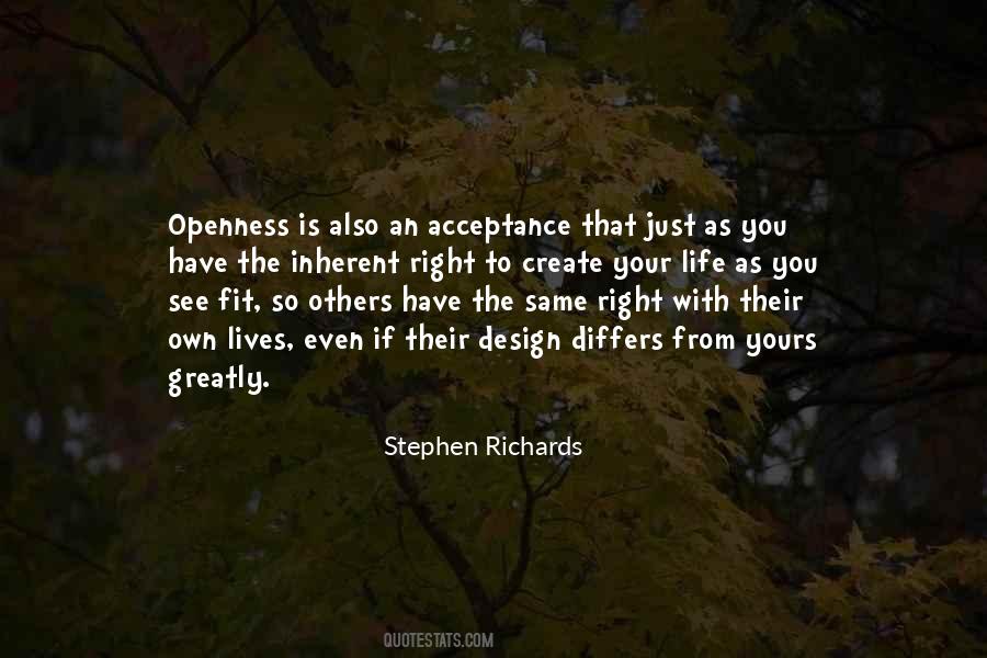 Life Openness Quotes #996078