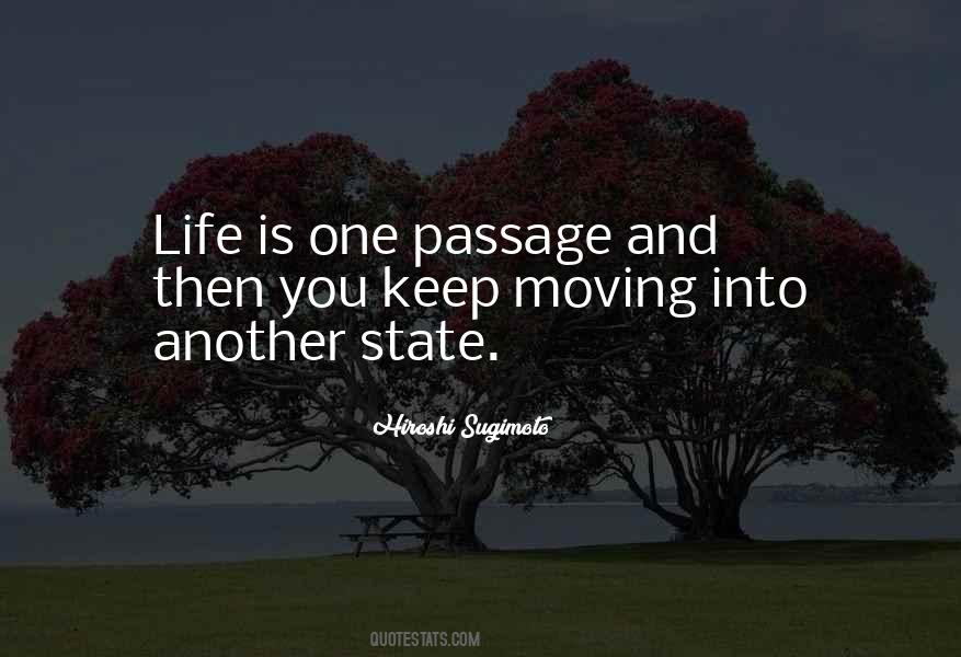 Life Passage Quotes #283207