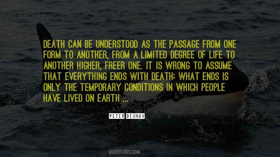 Life Passage Quotes #872044