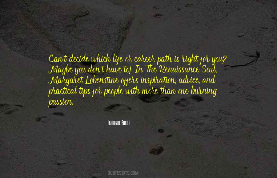 Life Path Quotes #63287