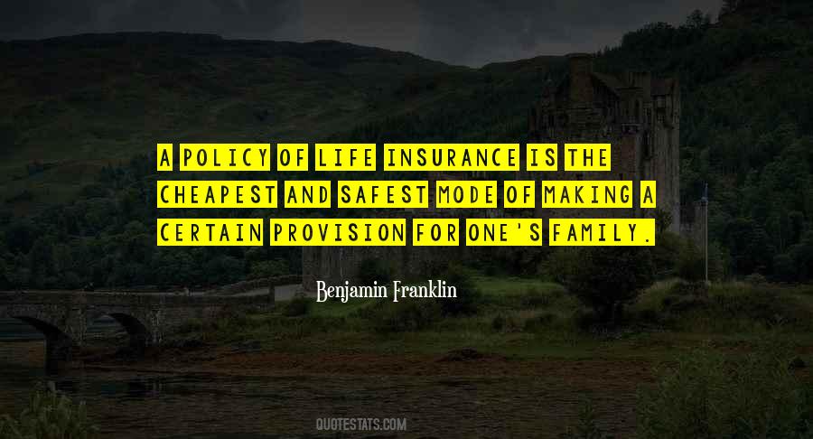 Life Policy Quotes #1783407