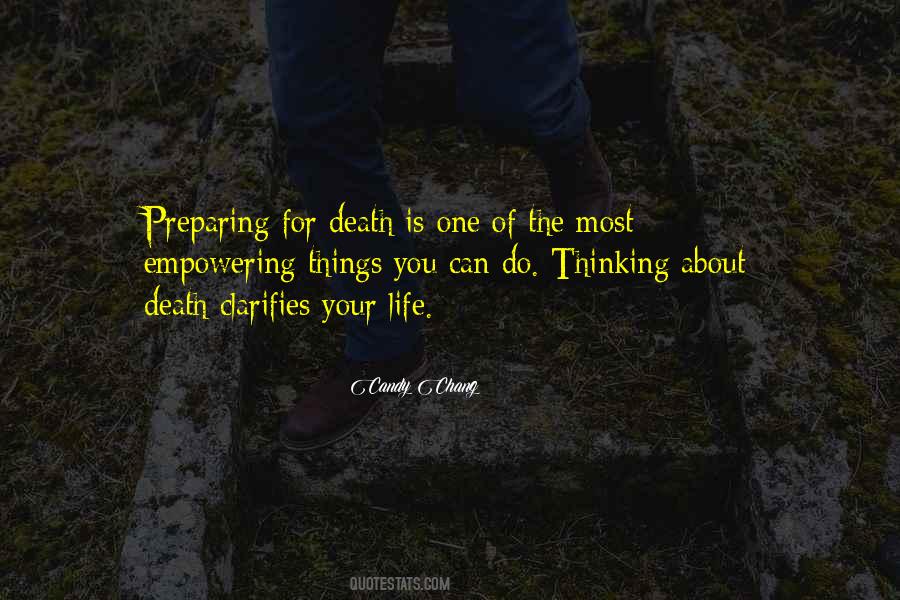 Life Preparing Quotes #871476