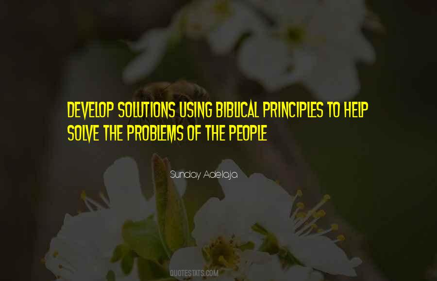 Life Problem Solving Quotes #1228969