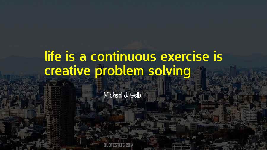 Life Problem Solving Quotes #656649