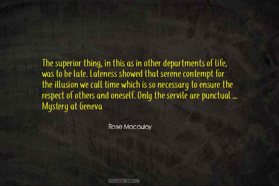 Life Punctuality Quotes #1106164