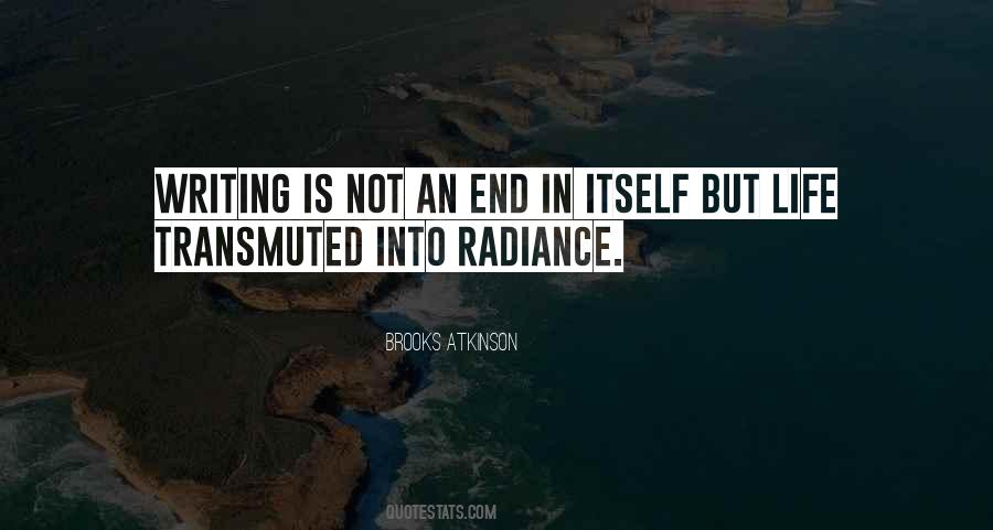 Life Radiance Quotes #333695