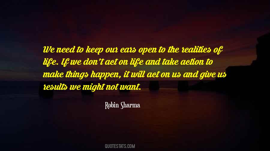 Life Realities Quotes #46106
