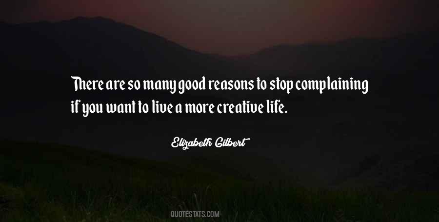 Life Reasons Quotes #138955