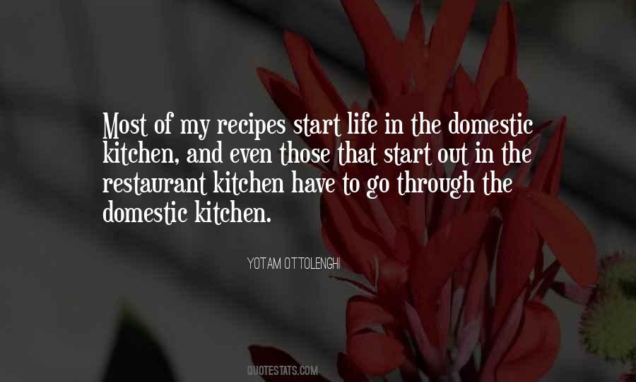 Life Recipes Quotes #794388