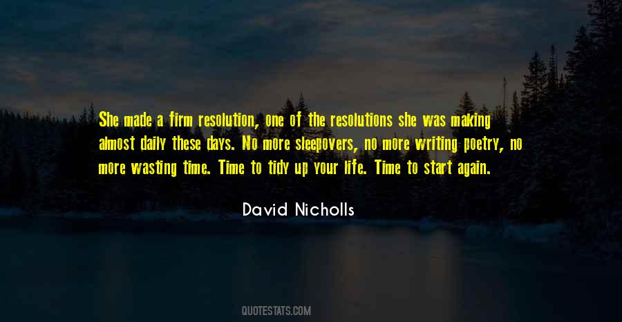 Life Resolutions Quotes #57933