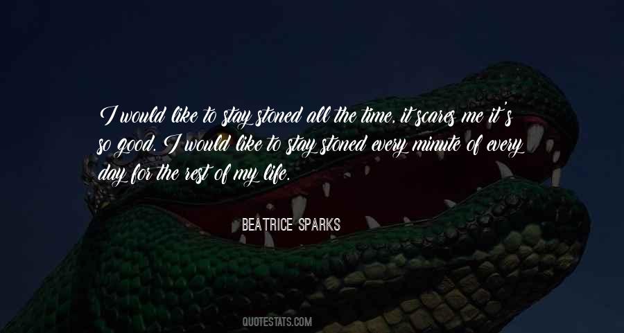 Life Scares Me Quotes #740645