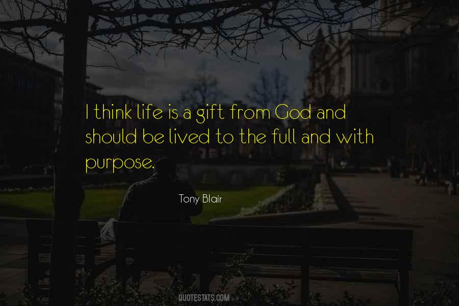 Life Should Be Lived Quotes #1526053
