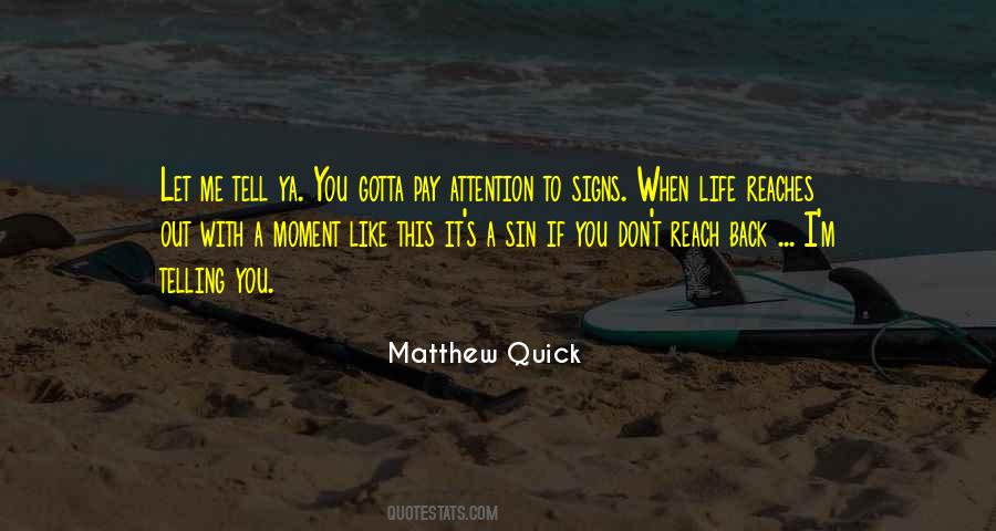 Life Signs Quotes #414171