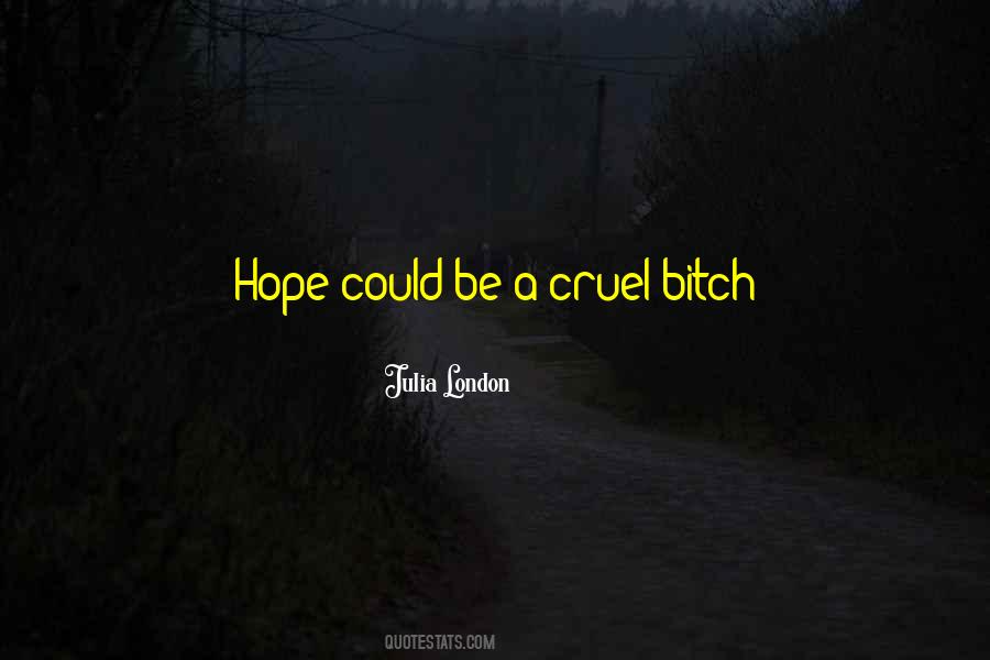 Life So Cruel Quotes #265876