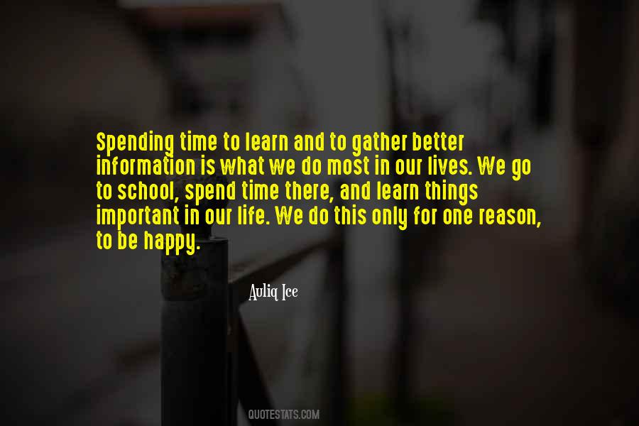 Life Spending Quotes #588331