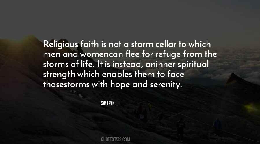 Life Strength Faith Quotes #321641