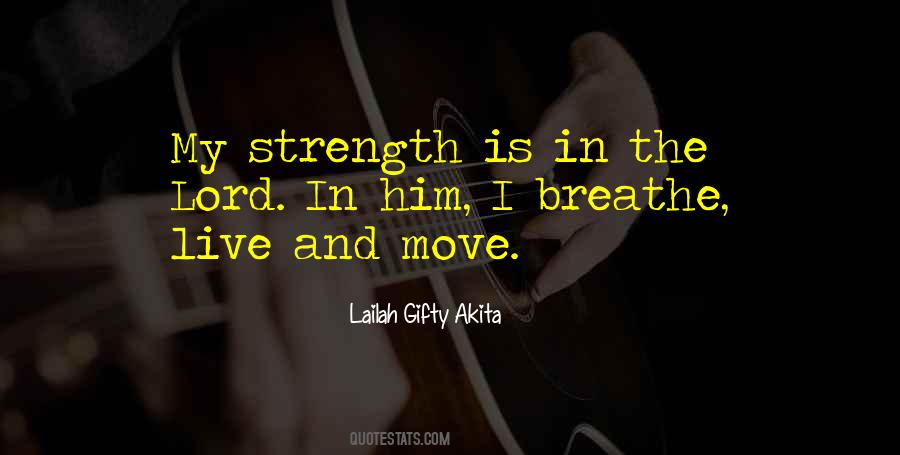 Life Strength Faith Quotes #90162