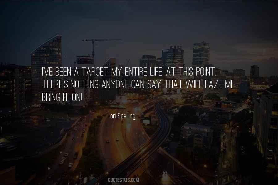 Life Target Quotes #1050510