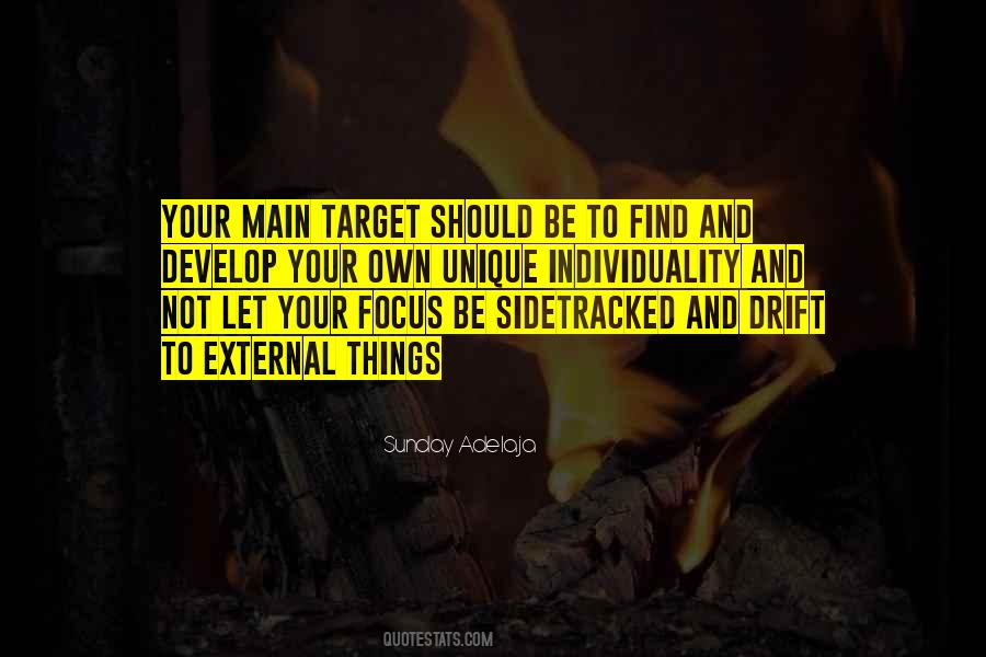 Life Target Quotes #1347511