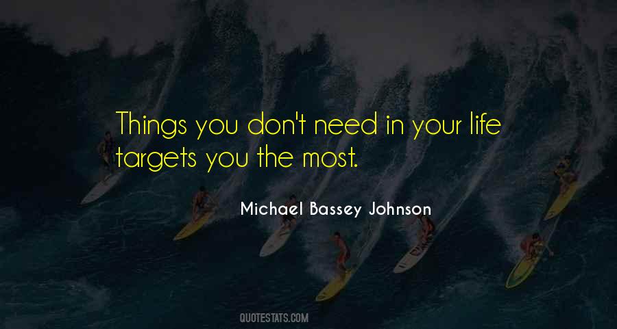Life Target Quotes #1481053