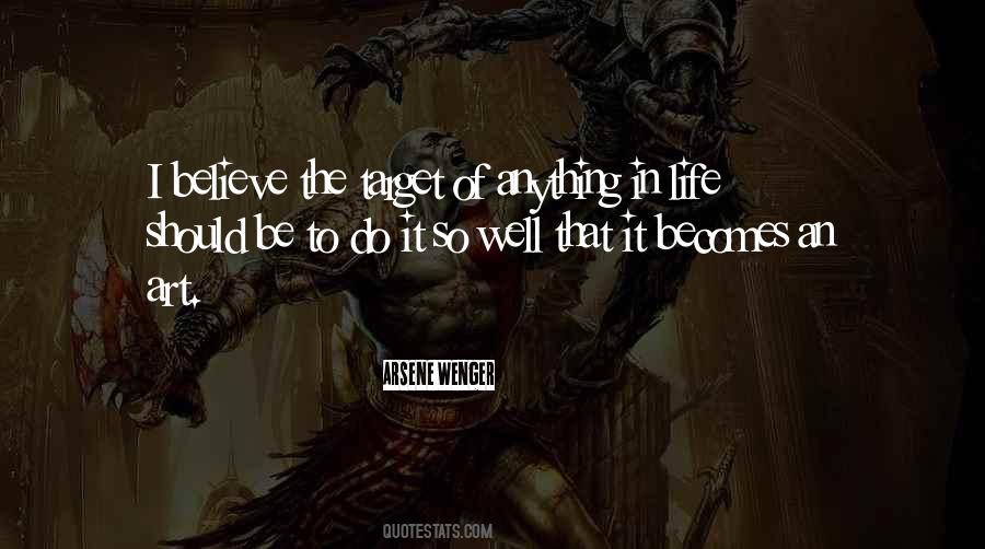 Life Target Quotes #870974