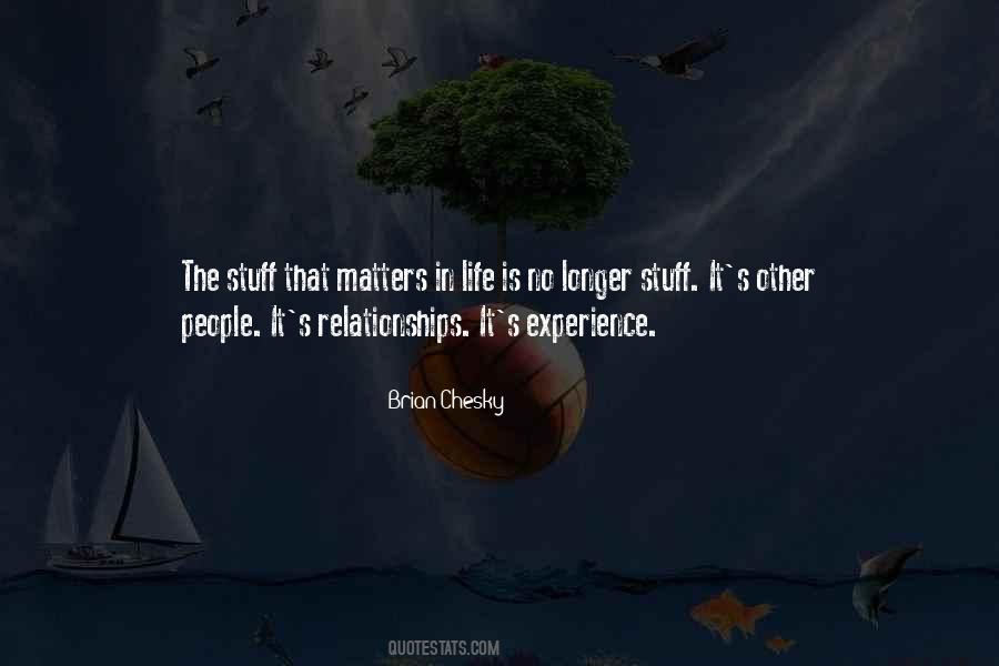 Life That Matters Quotes #247296