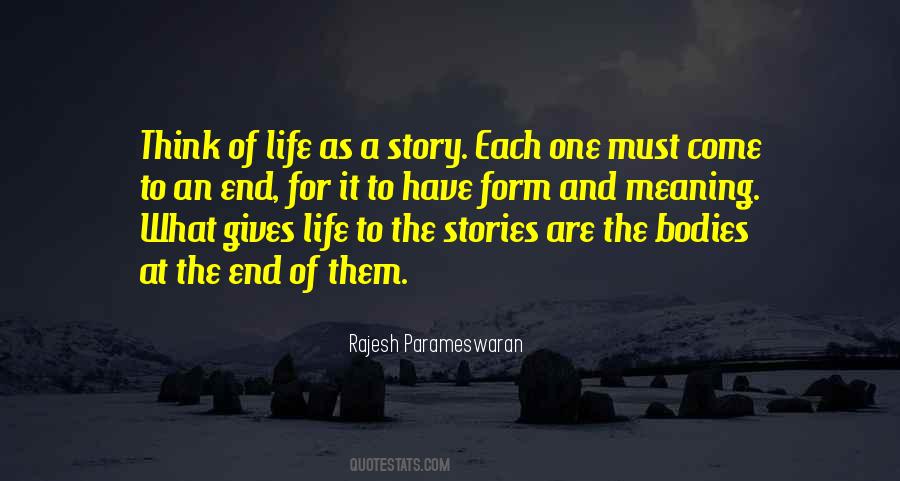 Life The End Quotes #48556