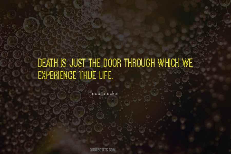 Life Through Death Quotes #554880