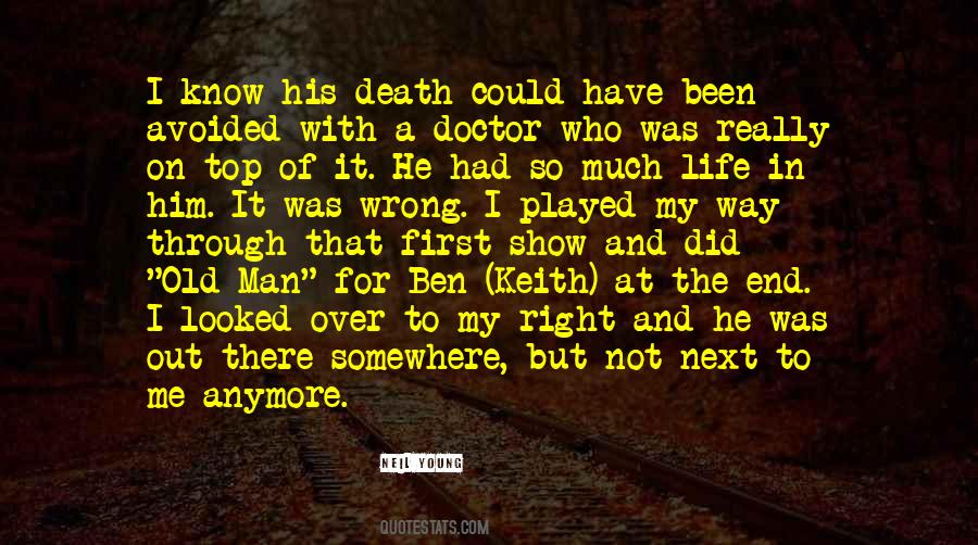 Life Through Death Quotes #980802