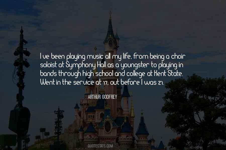 Life Through Music Quotes #1082658