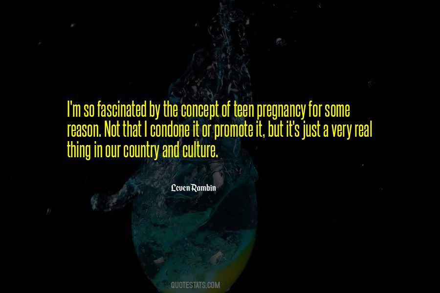 Quotes About Teen Pregnancy #438320