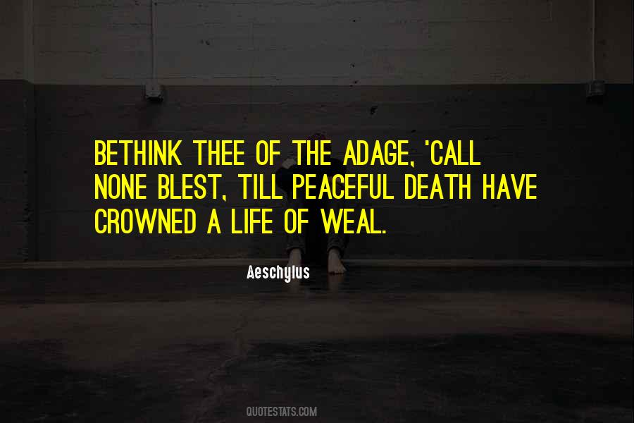 Life Till Death Quotes #1460852