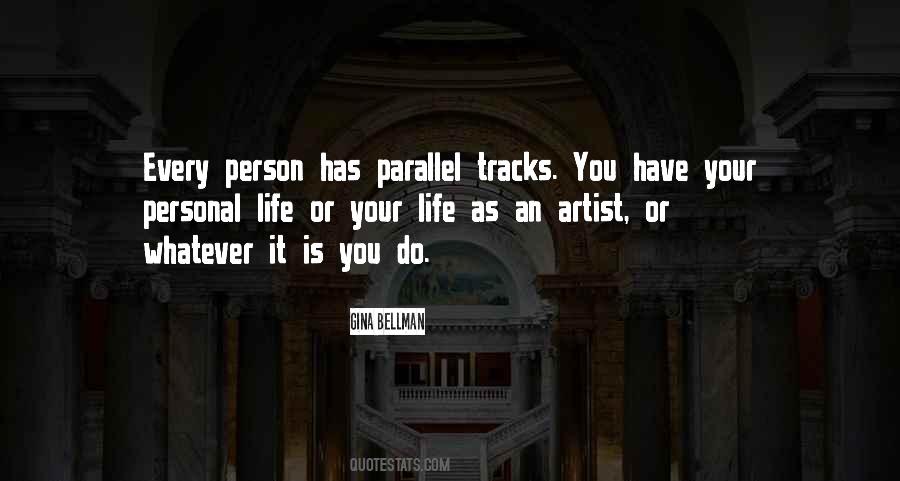 Life Tracks Quotes #839633