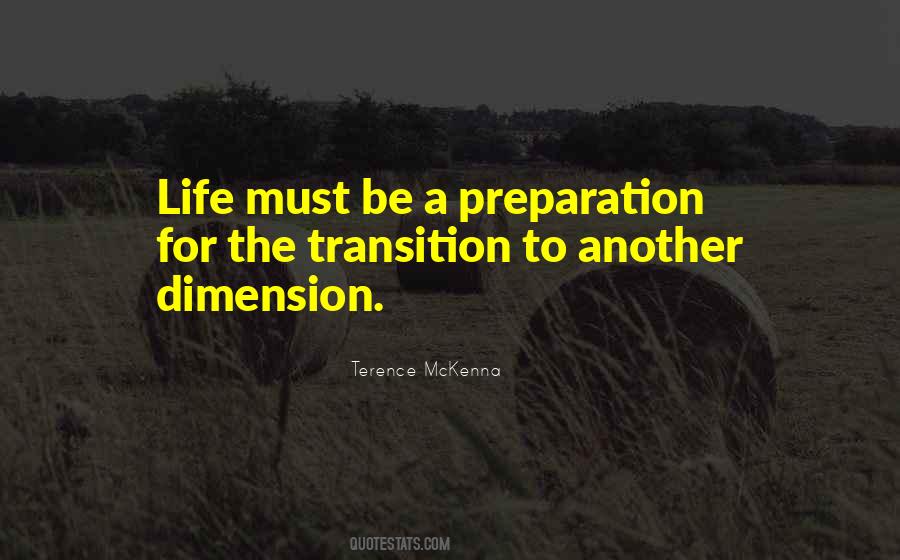 Life Transition Quotes #1667834