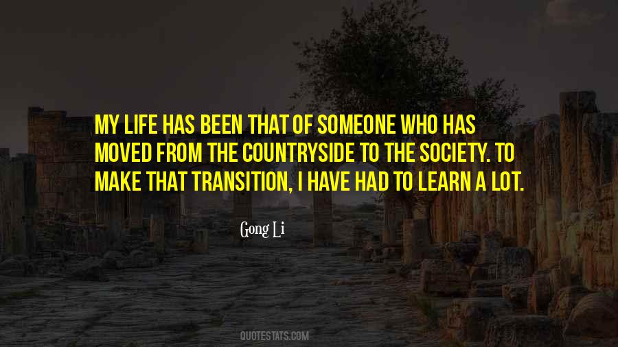 Life Transition Quotes #617320